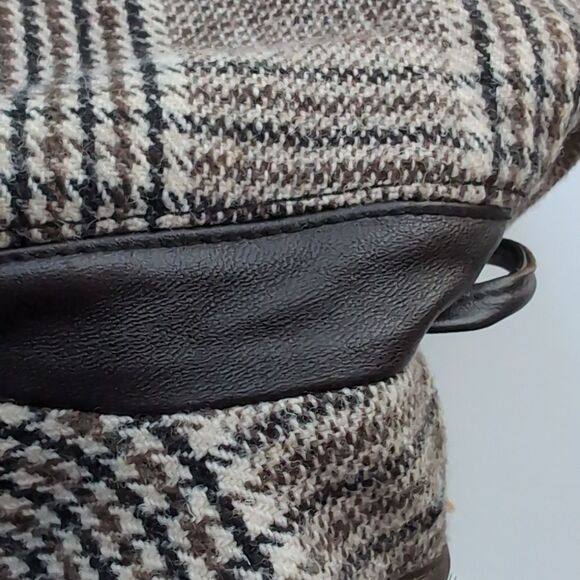 Anthropologie Cordelia  plaid wool trench coat size 8 - Picture 11 of 12